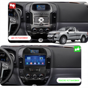   Lesko  Ford Ranger III 2011-2015  9 6/128Gb 4G Wi-Fi GPS Top  4