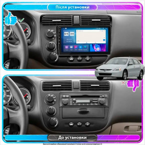   Lesko  Honda Civic VII  2003-2006  9 4/64Gb CarPlay 4G Wi-Fi GPS Prime 3