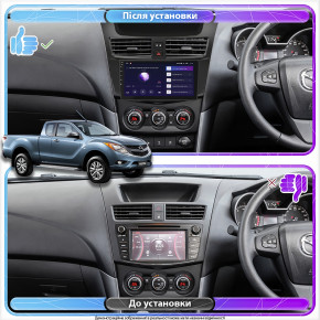   Lesko  Mazda BT-50 II 2011-2015  9 2/32Gb CarPlay 4G Wi-Fi GPS Prime 3
