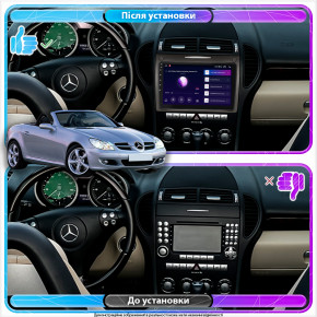   Lesko  Mercedes-Benz SLK- II (R171) 2004-2008  9 4/32Gb 4G Wi-Fi GPS Top 3
