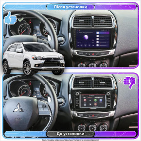   Lesko  Mitsubishi ASX I  2 2016-2020  9 4/64Gb CarPlay 4G Wi-Fi GPS Prime 3