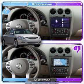   Lesko  Nissan Altima IV (L32) 2006-2009  9 2/32Gb CarPlay 4G Wi-Fi GPS Prime 3