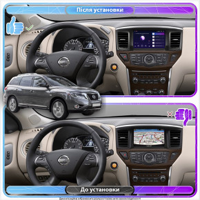   Lesko  Nissan Pathfinder IV  2016-2020  9 4/64Gb CarPlay 4G Wi-Fi GPS Prime 3