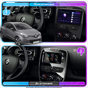  Lesko  Renault Clio IV 2012-2016  9 2/32Gb CarPlay 4G Wi-Fi GPS Prime 4