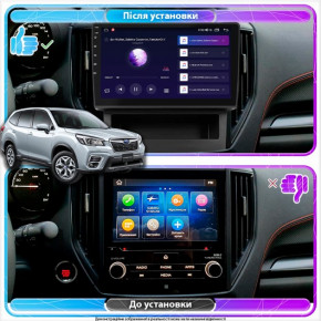   Lesko  Subaru Forester V 2018-2021  9 2/32Gb CarPlay 4G Wi-Fi GPS Prime 3