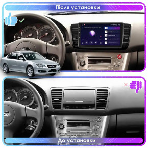   Lesko  Subaru Legacy IV  2006-2009  9 4/64Gb CarPlay 4G Wi-Fi GPS Prime 3