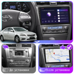   10 Lesko  Toyota Aurion I 2006-2012 2/32Gb CarPlay 4G Wi-Fi GPS Prime IPS 8   4