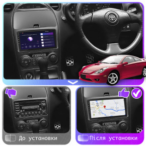   9 Lesko  Toyota Celica VII (T230)  2002-2006 4/64Gb CarPlay 4G Wi-Fi GPS Prime 4