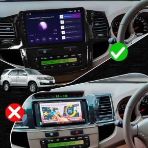   9 Lesko  Toyota Fortuner I 2005-2015 4/64Gb CarPlay 4G Wi-Fi GPS Prime IPS  4