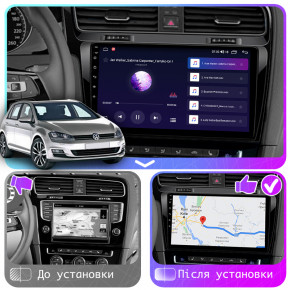   10 Lesko  Volkswagen Golf VII 2012-2017 4/64Gb CarPlay 4G Wi-Fi GPS Prime  4