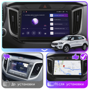   Lesko  Hyundai Creta I 2016-2020  10 4/32Gb 4G Wi-Fi GPS Top 4