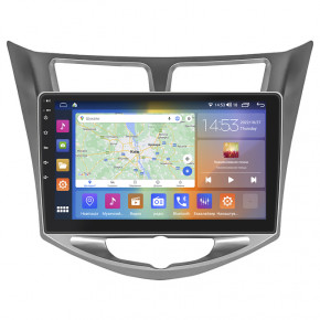   Lesko  Hyundai Solaris I 2010-2014  10 2/32Gb CarPlay 4G Wi-Fi GPS Prime