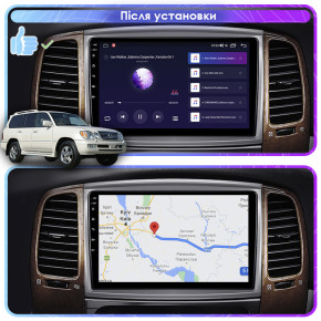   Lesko  Lexus LX II  2002-2007 10 2/32Gb CarPlay 4G Wi-Fi GPS Prime  4