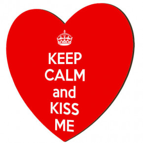 -  Keep calm and kiss me MS_WOL016