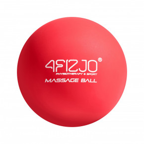   4FIZJO Lacrosse Ball 6.25  Red 4FJ1202