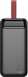  Proda Proda Leader series PD P-97 50000 mAh , Type-C, micro USB input, 2 USB output Black