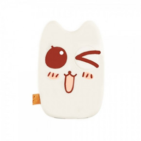 Power Bank TTech Emoji Series Cat Smile 6000 mAh White (BS-000066144) 3