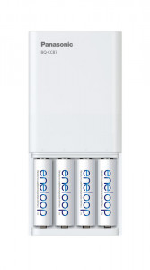   Panasonic BQ-CC87USB+4xBK-3MCDE (K-KJ87MCD40USB), PowerBank, Eco Box, White 7