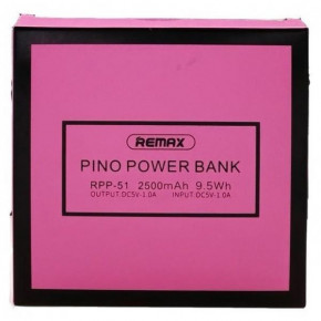  Power bank Remax RPP-51 2500 mAh pink (1)