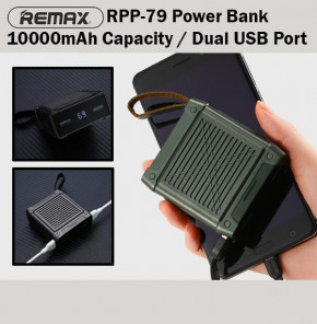   Remax Armory Series 10 000 mAh RPP-79 (Original Sony battery) Olive 4