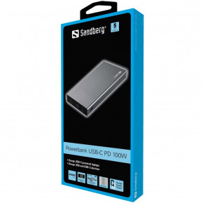  Sandberg PD 88W 4,4A 20000 mAh, USB, 2Type-C OUT (420-52) 3