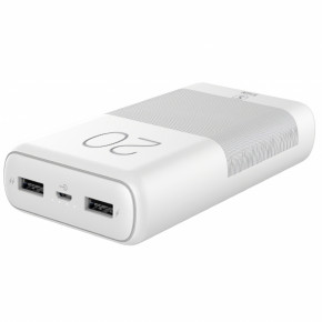  SiGN 20000 mAh Standard Charge (5V) 2.1A SNPB-20WH White 5