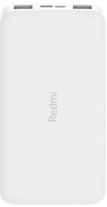    Xiaomi RedMi Power Bank 10000mAh |2.6A, 2USB/1Type-C| (PB100LZM/VXN4266CN) White (25010)