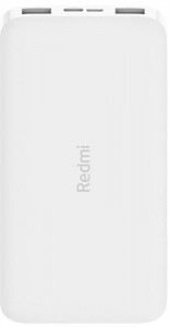    Xiaomi Redmi 10000mAh (in 2.1A Micro-USB,Type-C/ out 2*2.4A) White (VXN4286) (0)