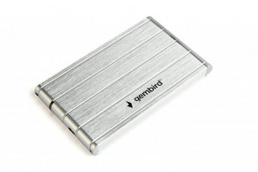   Gembird SATA HDD 2.5, USB 3.0, , Silver (EE2-U3S-5-S) 3