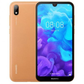    Huawei Y5 2019 Brown Faux Leather (11)