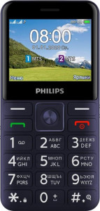   Philips Xenium E207 Blue 5