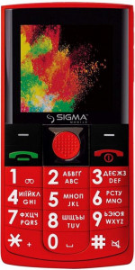   Sigma mobile Comfort 50 Solo Red