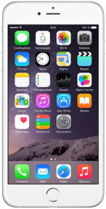  Apple iPhone 6 Plus 64GB Silver Refurbished Grade A