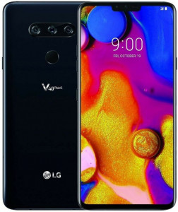  LG V40 ThinQ (V405EBW) 6/128GB Aurora Black Dual Sim Refurbished