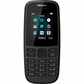   Nokia 105 Dual Sim 2019 Black