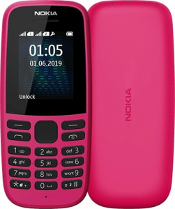    Nokia 105 2019 Dual Sim Pink (0)