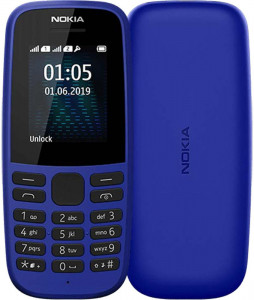   Nokia 105 SS 2019 Blue