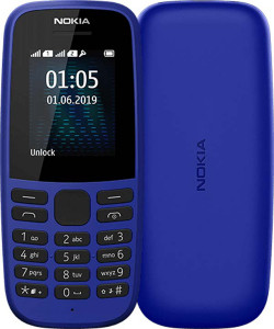   Nokia 105 SS 2019 Blue (16KIGL01A13)