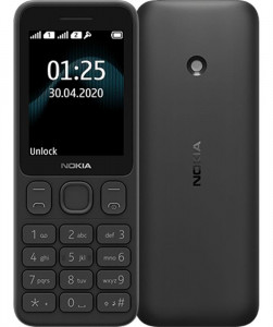   Nokia 125 Dual Sim Black