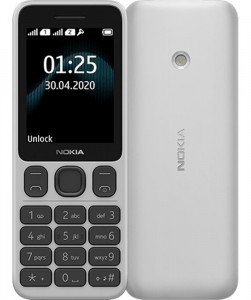   Nokia 125 Dual Sim White