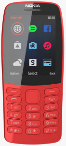   Nokia 210 Dual SIM Red TA-1139 (16OTRR01A01)