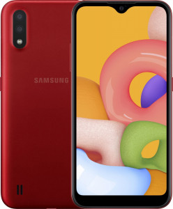  Samsung Galaxy A01 2/16GB Red (SM-A015FZRDSEK)