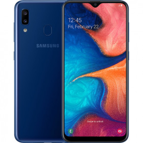   Samsung Galaxy A20 2019 3/32GB Blue (SM-A205FZBVSEK) *EU (0)