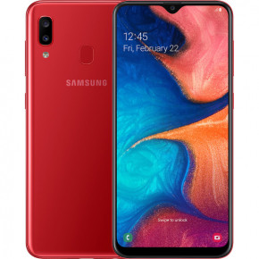   Samsung Galaxy A20 2019 3/32GB Red (SM-A205FZBVSEK) *EU