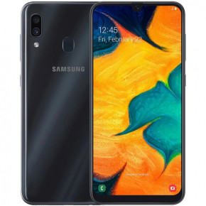   Samsung Galaxy A30 2019 4/64GB Black (0)