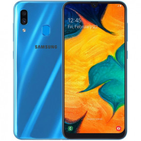  Samsung Galaxy A30 2019 4/64 Blue (SM-A305FZBOSEK) *EU
