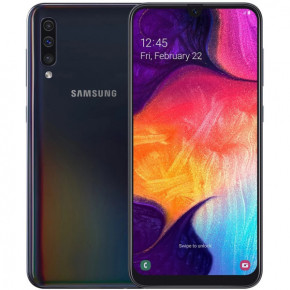  Samsung Galaxy A50 6/128 2019 Black (SM-A505FZKQSEK) *EU