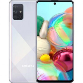   Samsung SM-A715FZ (Galaxy A71 6/128Gb) Silver (SM-A715FZSUSEK)
