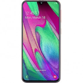  Samsung Galaxy A40 (A405F) 2019 4/64GB Coral *CN
