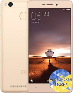  Xiaomi Redmi 3s 2/16gb Gold *CN 3